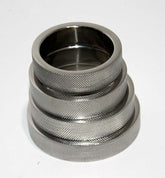 Knurled Surface Steel Cock Ring 15mm Thick Band